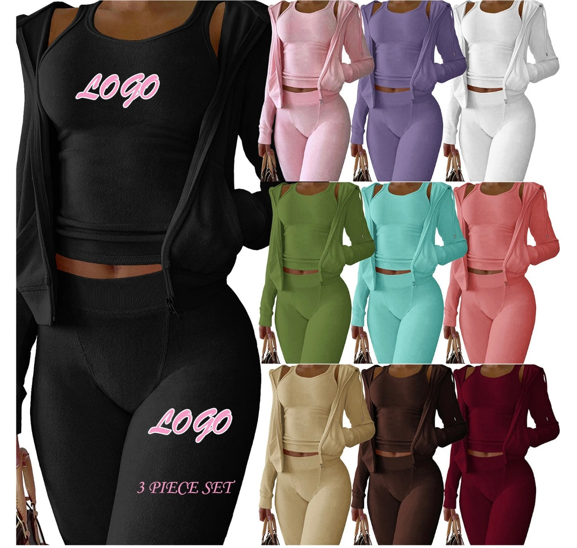 Custom logo clothing vendor