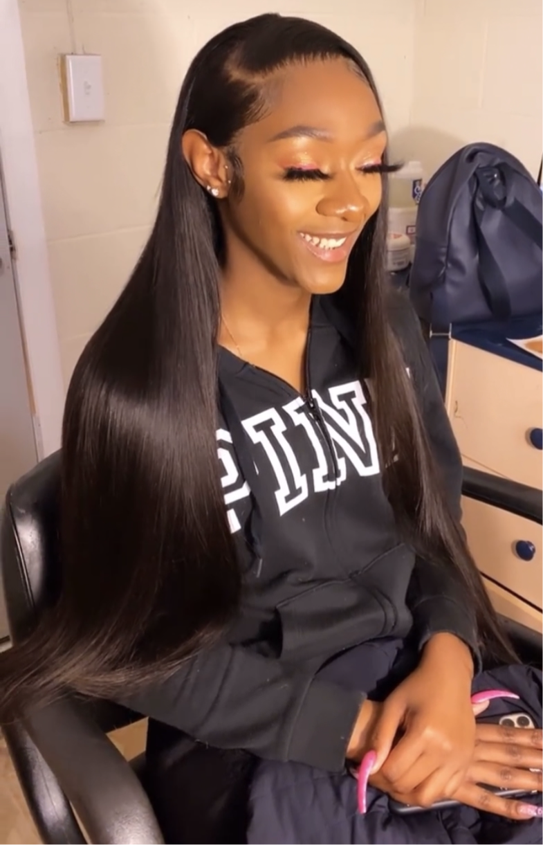 Original  virgin hair 13x4 Lace frontal wigs